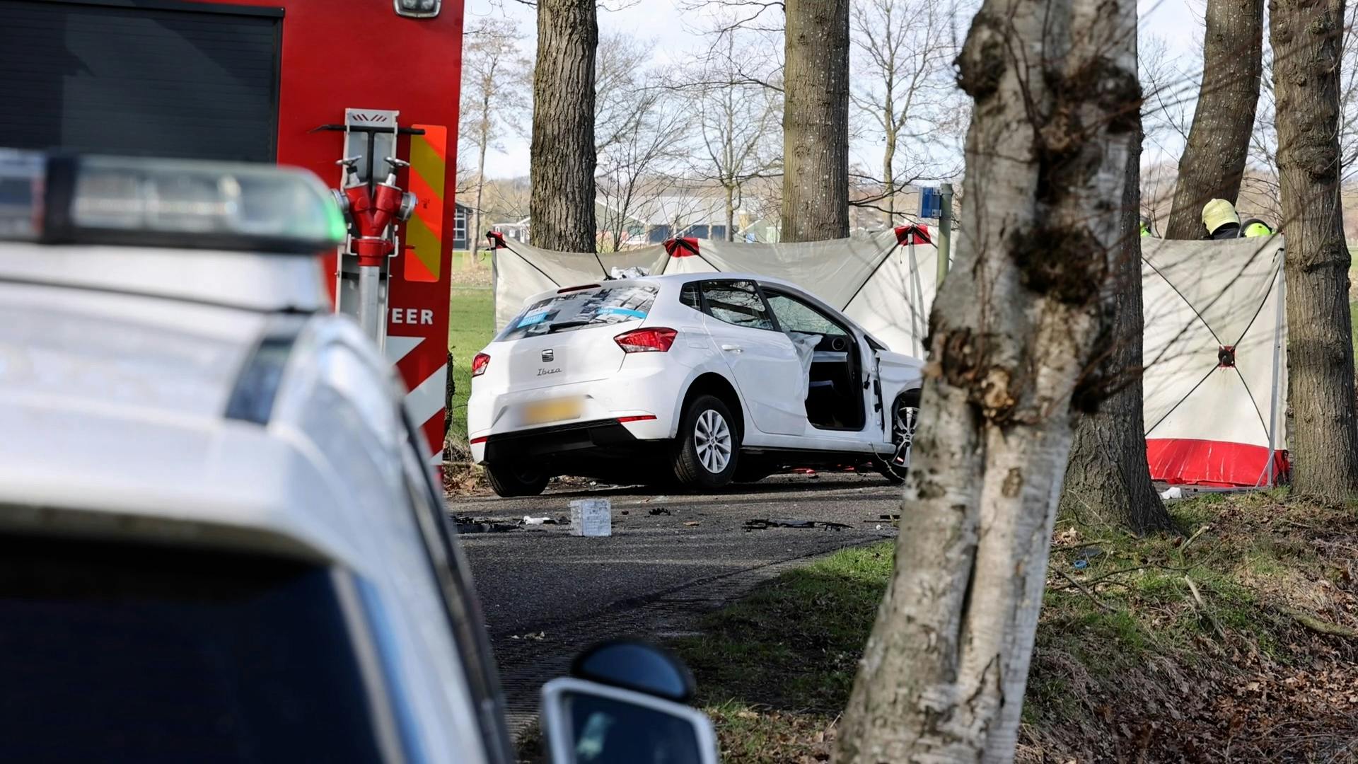 Automobilist Overleden Bij Botsing Tegen Boom In Lemelerveld