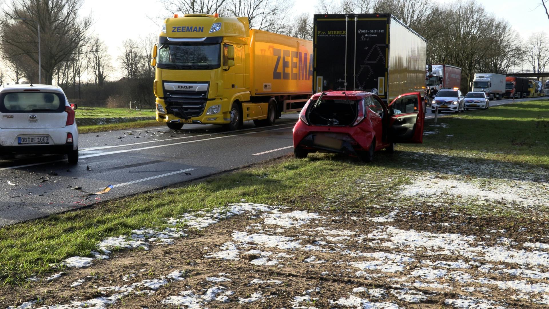 Automobiliste Veroorzaakt Aanrijding Op N18 Bij Lievelde