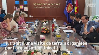 La reine Mathilde en mission humanitaire au Vietnam