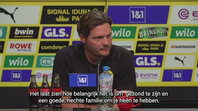 Dortmund-trainer looft Haller tijdens persconferentie