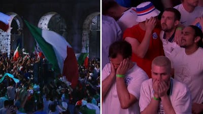 Uitzinnig feest in Italië na Europese titel Squadra Azzurra