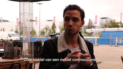 Dove Driss loopt dagelijks tegen problemen aan in Utrecht