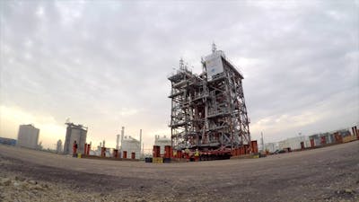 Modules project Skyline bij Shell Chemicals Park Moerdijk
