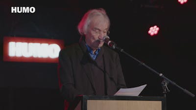 Speech Guy Mortier op Ha! van Humo 2022