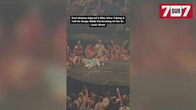 Post Malone chute pendant un concert et finit à l'hôpital