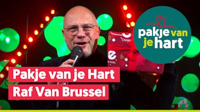 Raf Van Brussel zingt 'Pakje van je Hart'