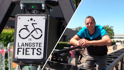 De langste fiets ter wereld komt uit Prinsenbeek!