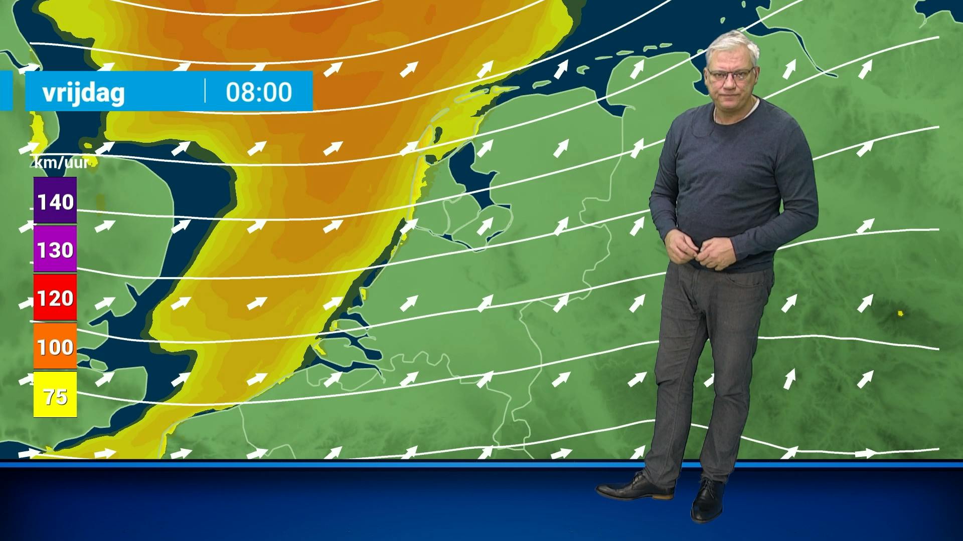 Hevig Weer Op Komst: Hier Gaat Het Vanaf Vanavond Los