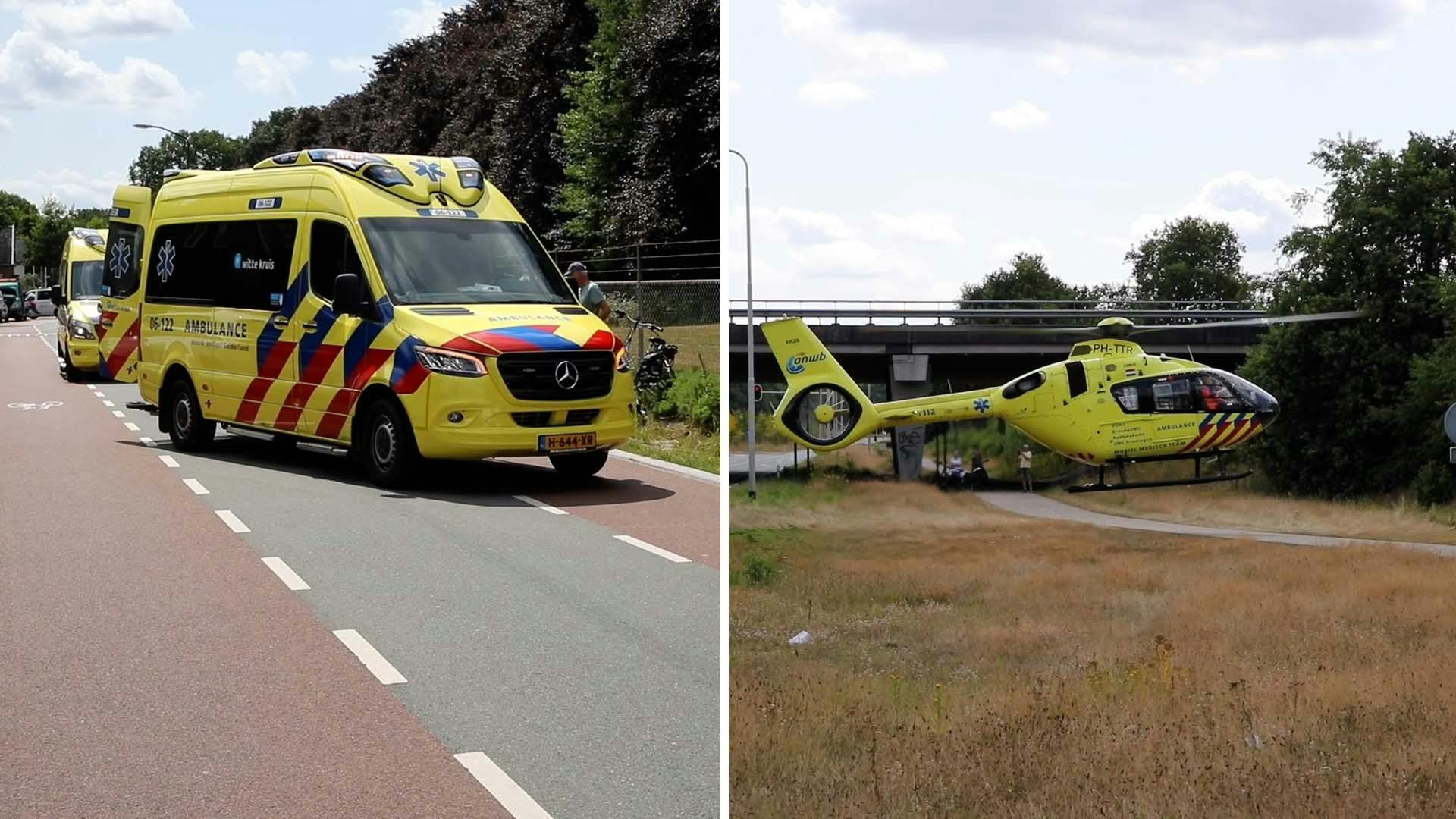 Man Valt Van Fiets En Loopt Flinke Hoofdwond Op In Apeldoorn