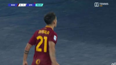 2-1 Roma Dybala + Rood Amian