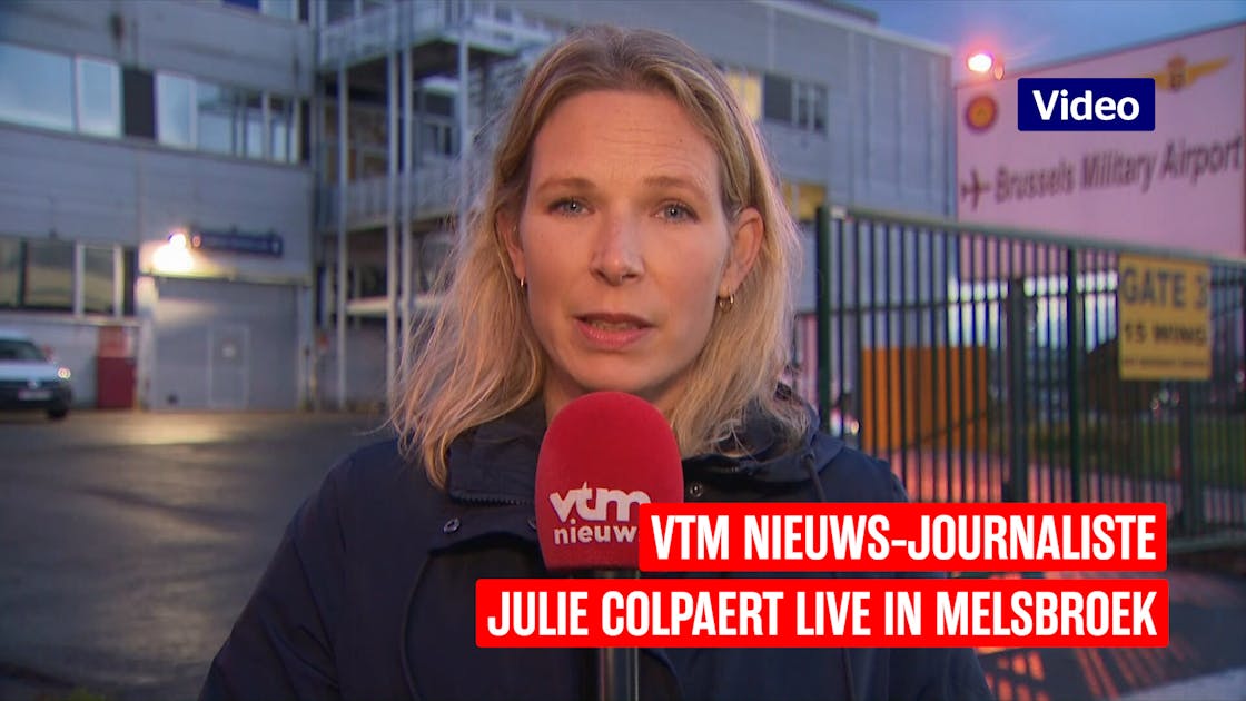 VTM Nieuws-journaliste Julie Colpaert live in Melsbroek