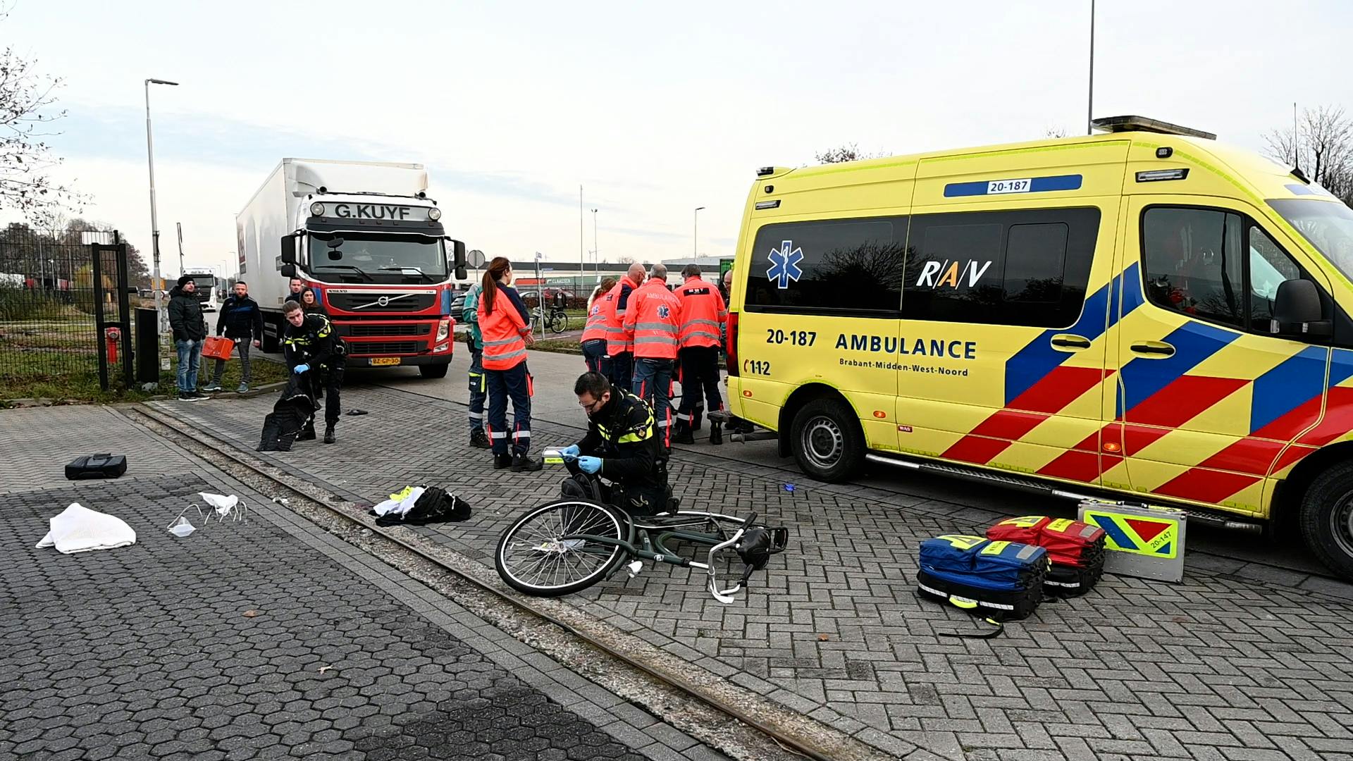 Fietser Zeer Ernstig Gewond Na Aanrijding In Tilburg