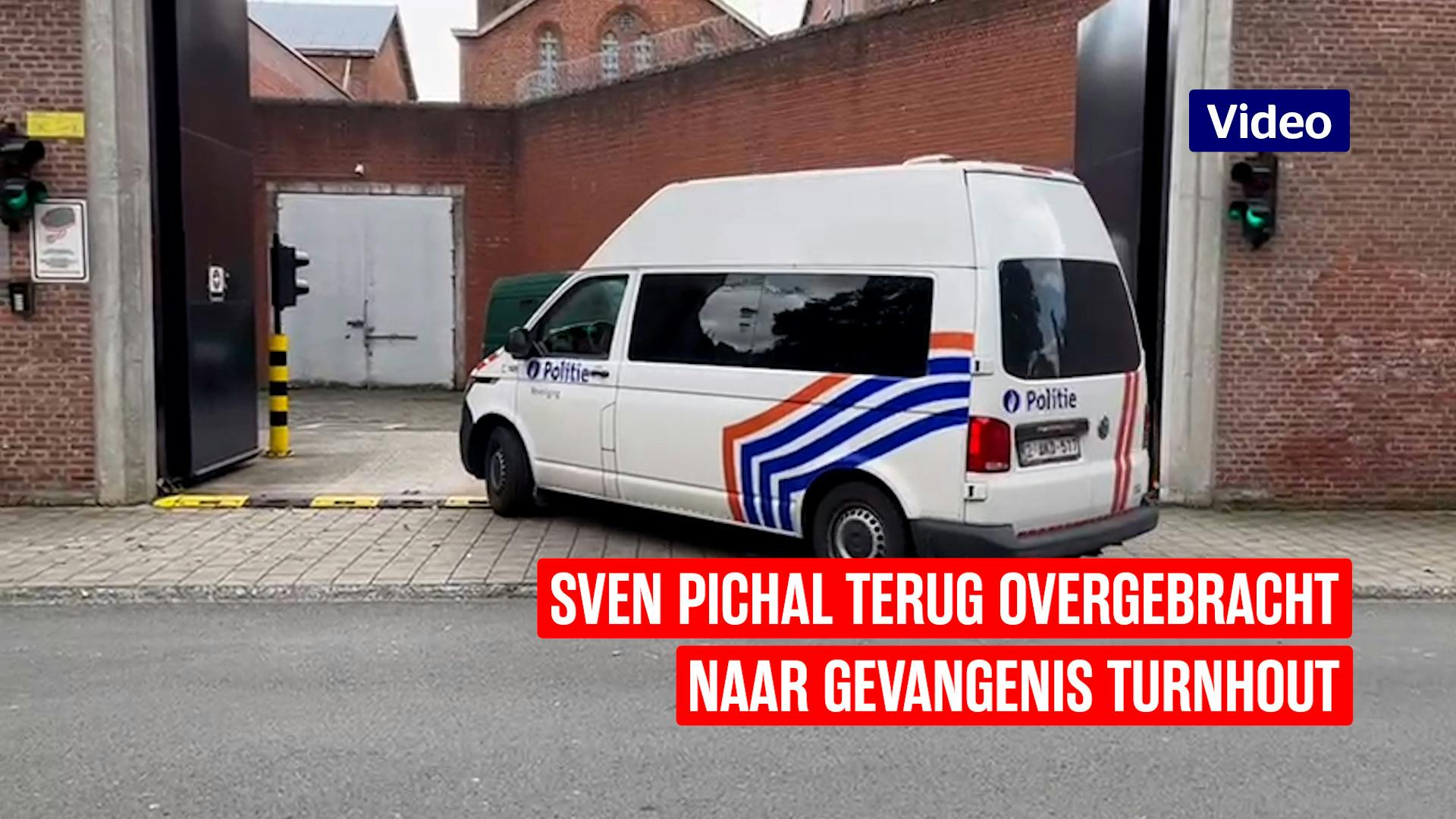 Sven Pichal Terug Overgebracht Naar Gevangenis Turnhout