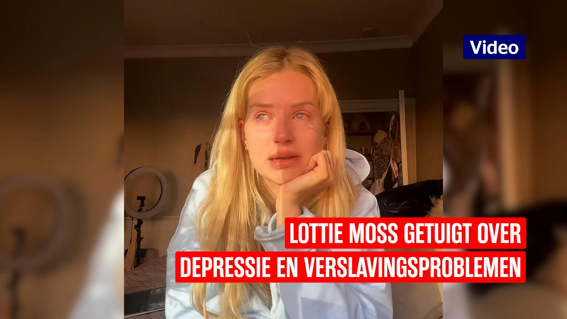 Lottie Moss over depressie en verslavingsproblemen