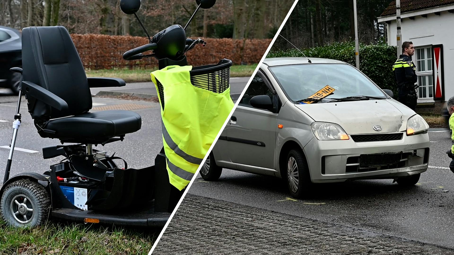 Vrouw Op Scootmobiel Zwaargewond Na Aanrijding In Groesbeek