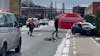 Auto in kreukels na dodelijke aanrijding wielrenners Gent