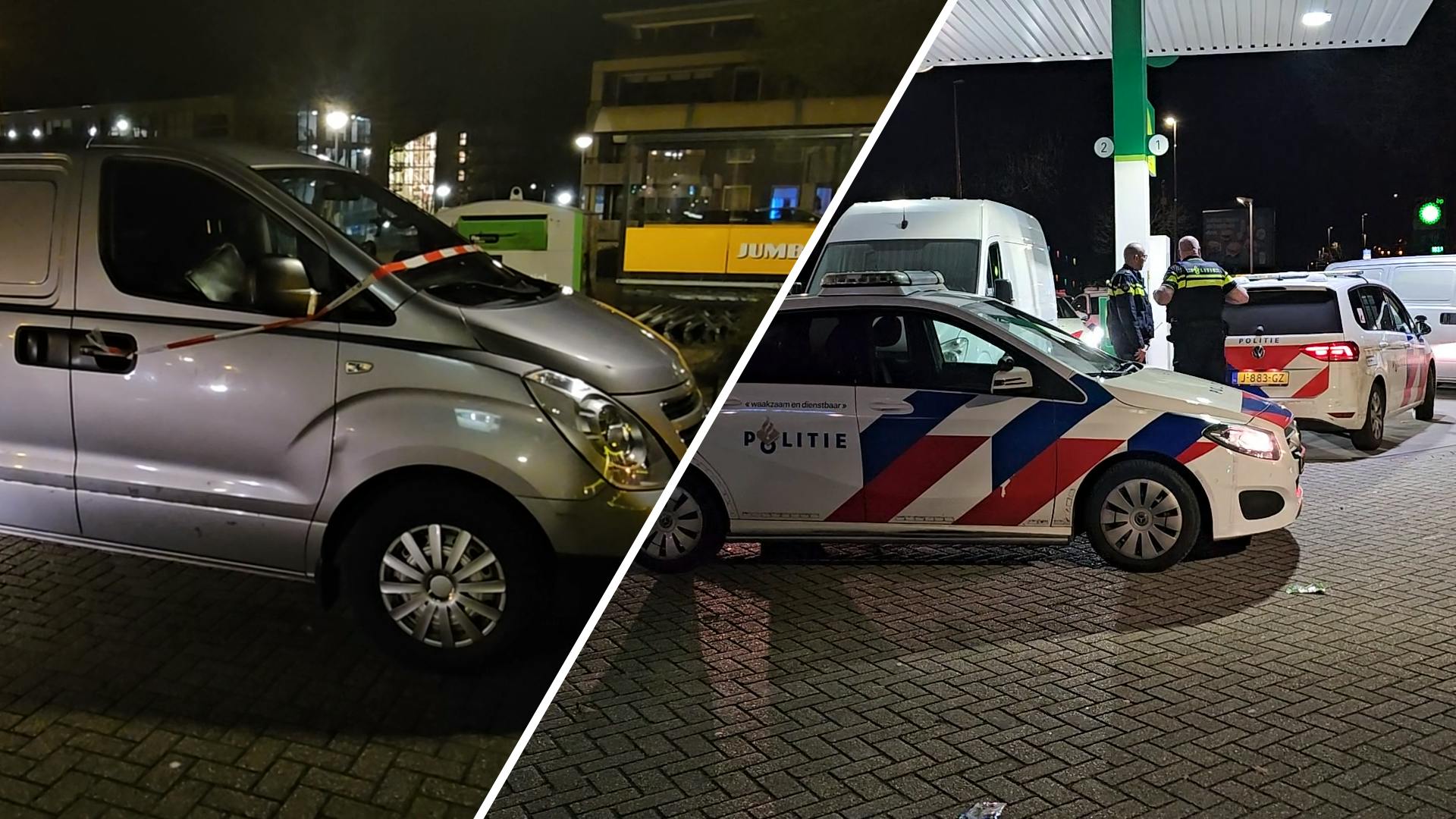 Achtervolging In Apeldoorn Eindigt Bij Tankstation In Ede