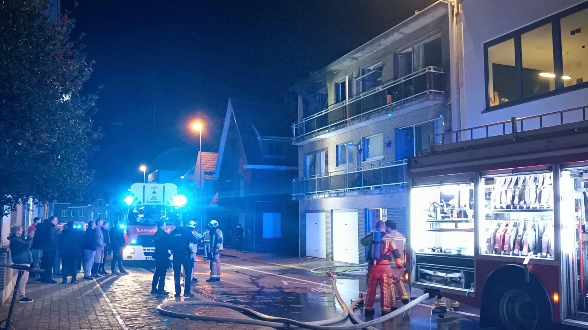 Bewoner Naar Ziekenhuis Na Brand In Appartement Roeselare