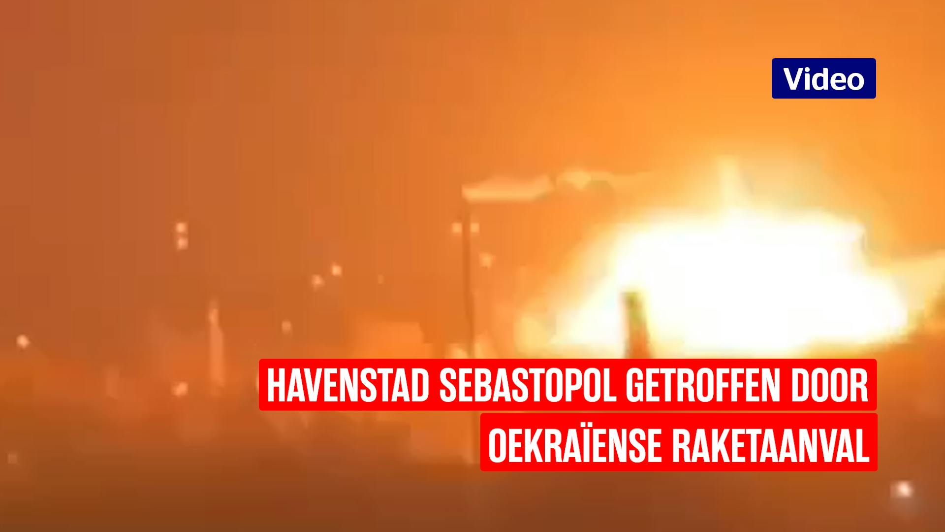 "Massale Raketaanval" Op Sebastopol Op De Bezette Krim