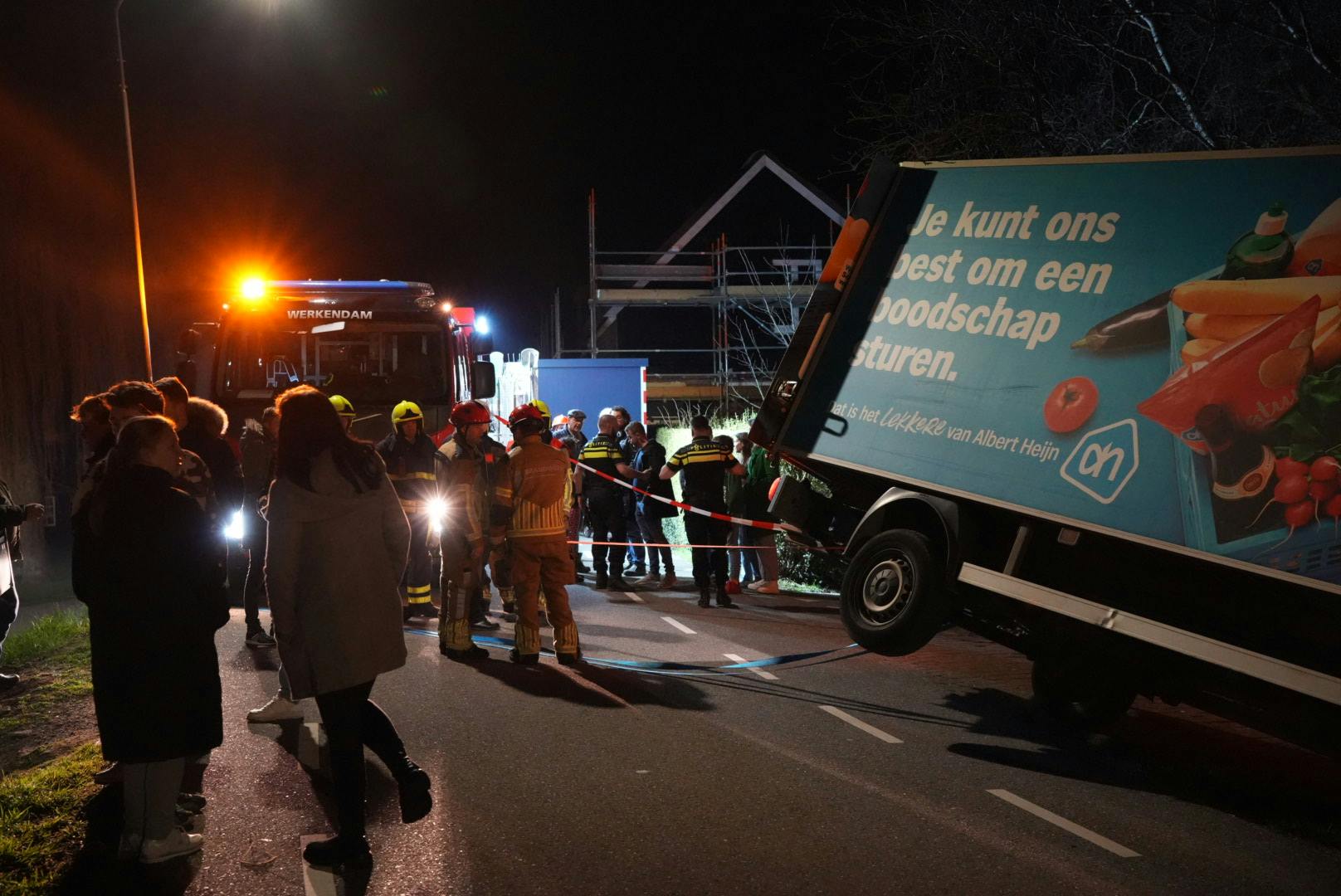 Albert Heijn-bezorgster Vergeet Handrem