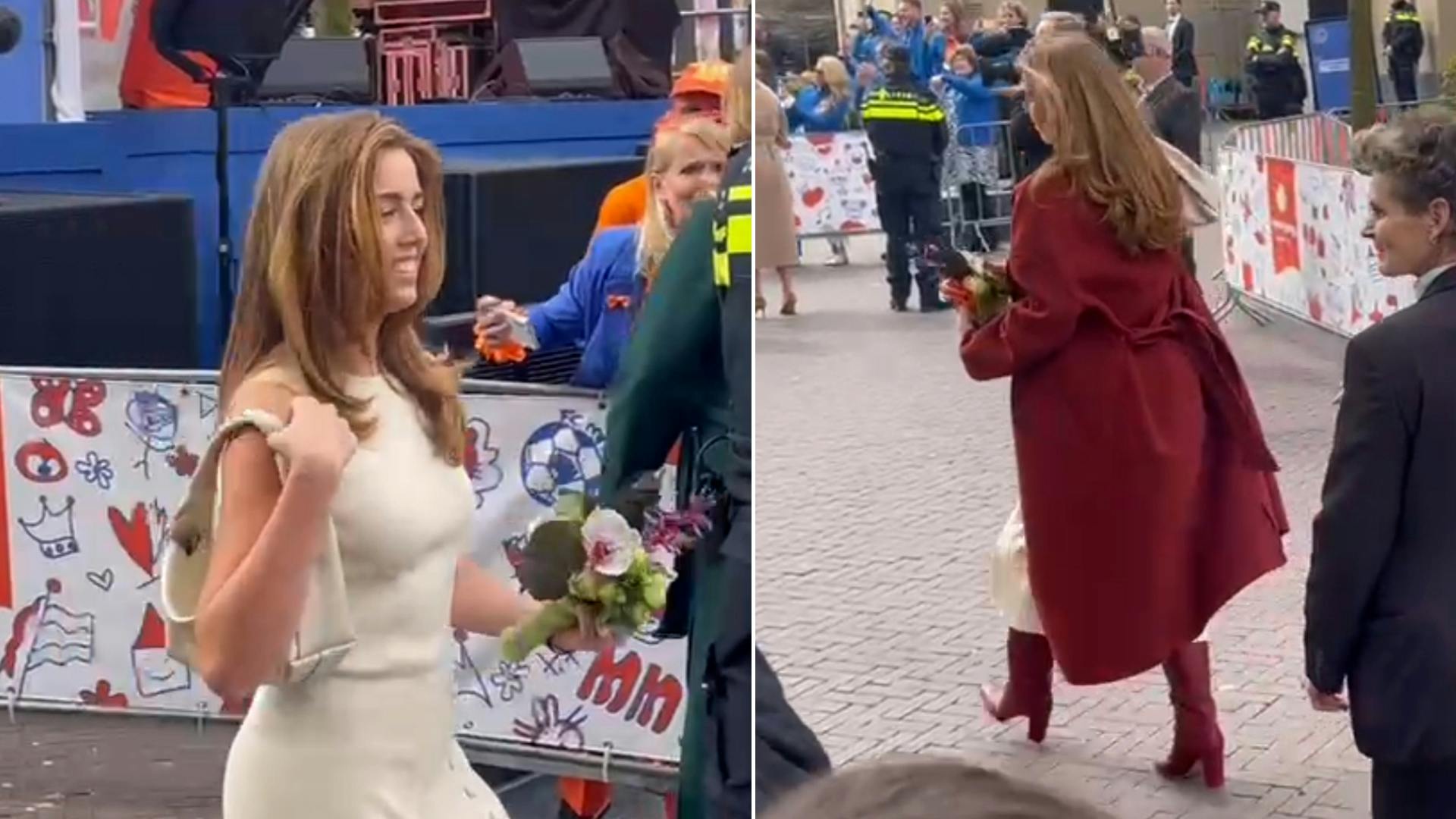 Prinses Alexia verschijnt in Sézane-jurk tijdens Koningsdag