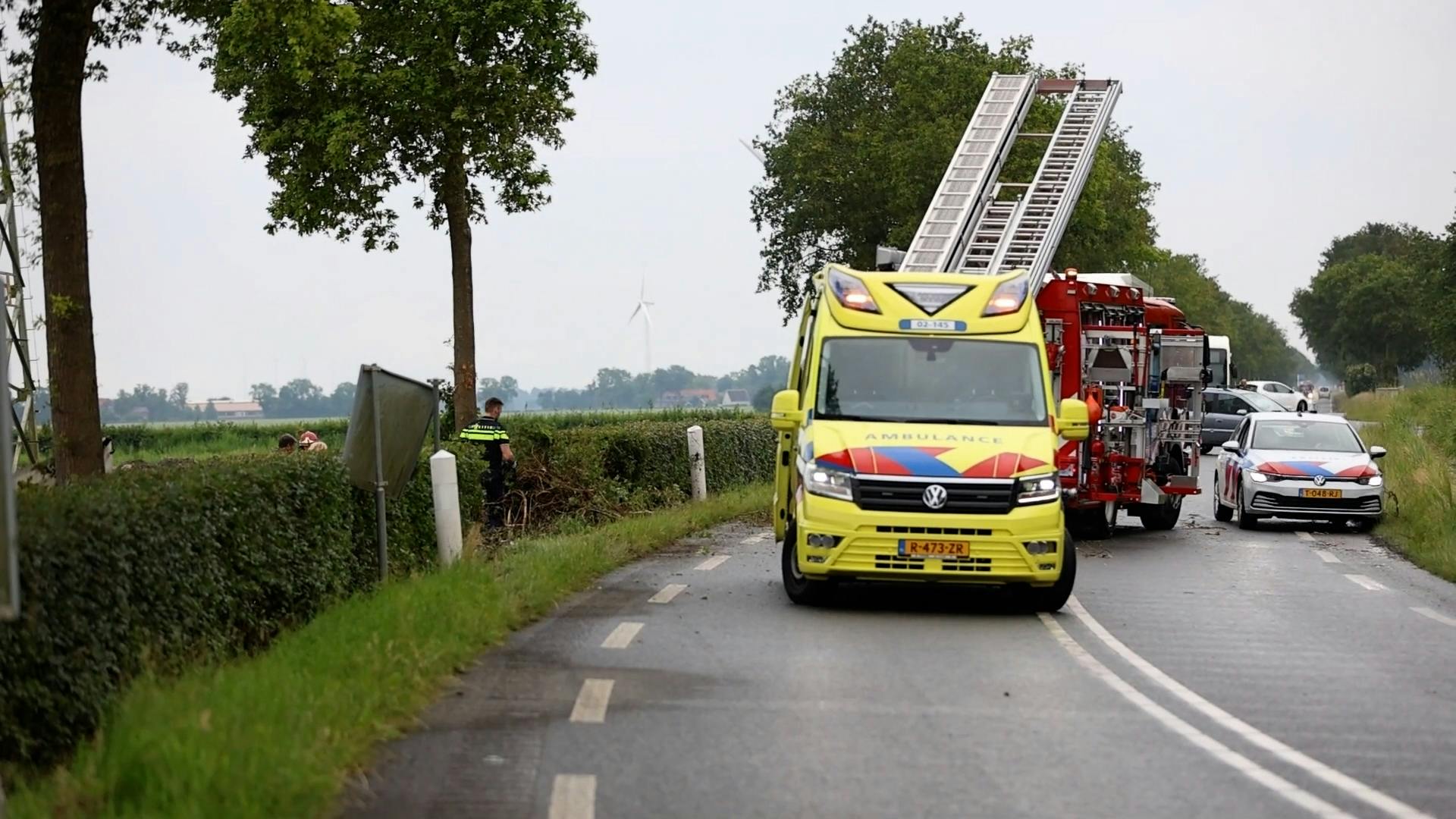 Dode En Zwaargewonde Bij Ongeval, Man Reed Onder Invloed